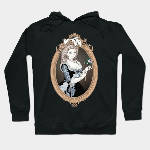 Marie et la Rose Hoodie by jlwilliamsss